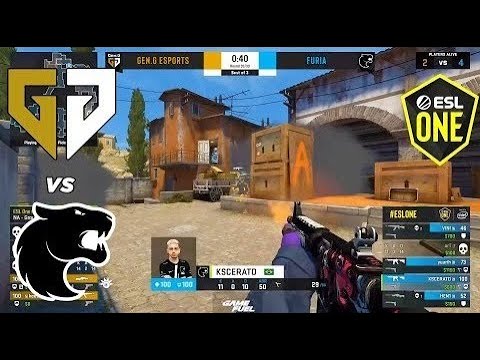 CSGO HIGHLIGHTS : FURIA vs Gen G ESL ONE Cologne