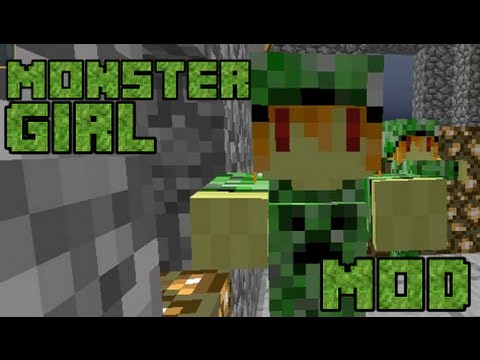 Insane Minecraft Monster Girl Mod - Watch Inuya Play!