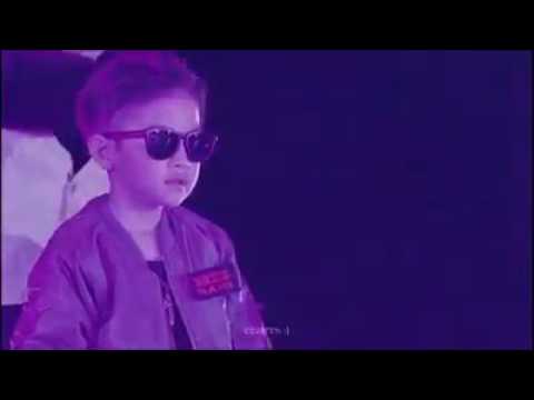 Taeyang Ringa Linga- Mini Taeyang dancing with Youngbae