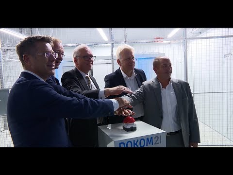 DOKOM21 Eröffnungsfeier Rechenzentrum Huckarde