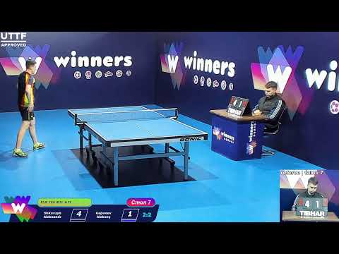 Shkurupii Aleksandr-Gaponov Aleksey. WINners. CUP Table Tennis 7 30.12.2020 10:45