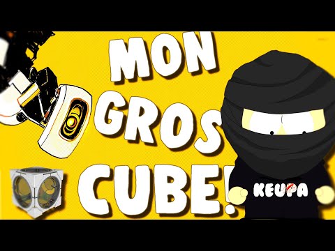 Il est ou mon gros CUBE ! Portal 2 Coop