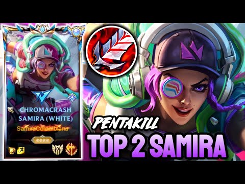 WILD RIFT SAMIRA PENTAKILL - TOP 2 SAMIRA GAMEPLAY - CHALLENGER RANKED