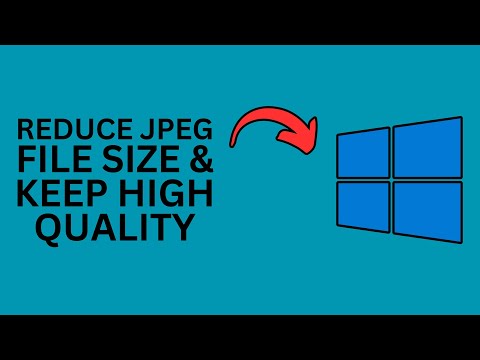 How to Reduce JPEG File Size & Keep High Quality?