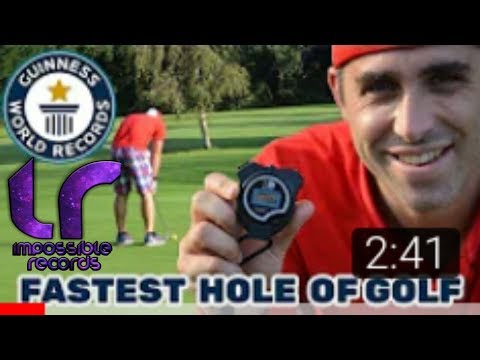 Fastest hole of golf,individual - IMPOSSIBLE RECORDS