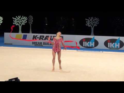 Yeon Jae Son KOR  ribbon final Espoo WC 2016