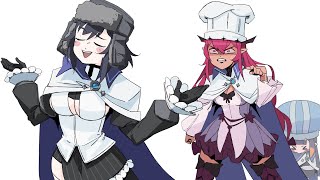 The love triangle between Ina, Kronii and IRyS is crazy || Hololive Animation