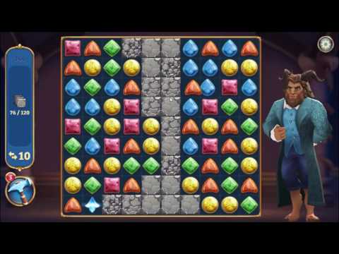 Beauty and the Beast Perfect Match Level 144 - NO BOOSTERS 👸👸👸