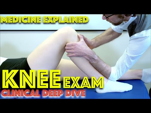 Knee Examination - Orthopaedic Knee OSCE - Medicine Explained - Clinical Skills - Dr Gill