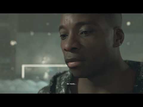 Detroit: Become Human - Battle for Detroit: Kara Leaves: Security Checkpoint: Luther Scared (2018)