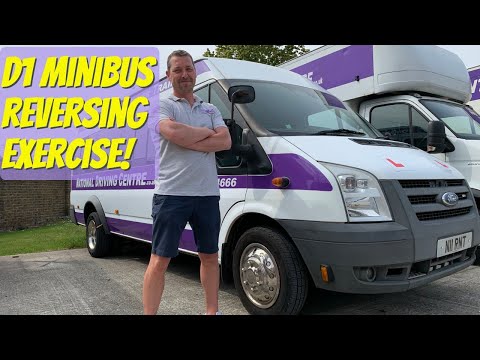 Minibus | D1 DVSA reversing exercise - MADE EASY!