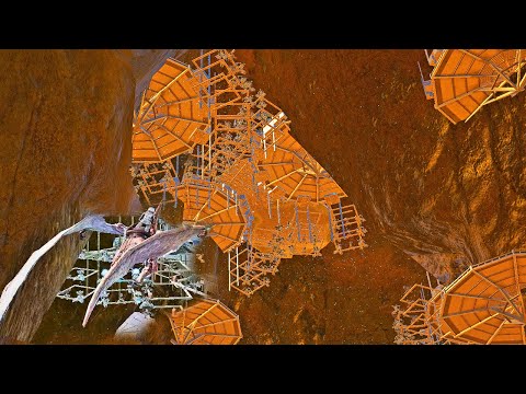 Raiding Small Base with Pter C-Spin Cliff Platform | Ark PvP Phase 3 S1 Episode 7