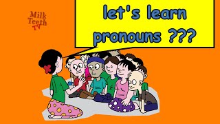 Learn Pronouns in an Easy way to explain Pronouns to Beginners | Pronouns with pictures