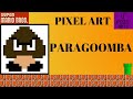 MARİO BROS Paragoomba Pixel Art