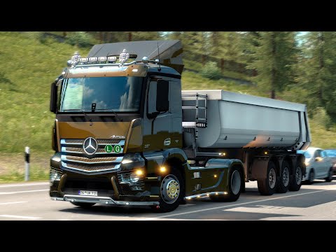 Mercedes Antos 12 v1.2.0.123 | Euro Truck Simulator 2 Mod [ETS2 1.38]
