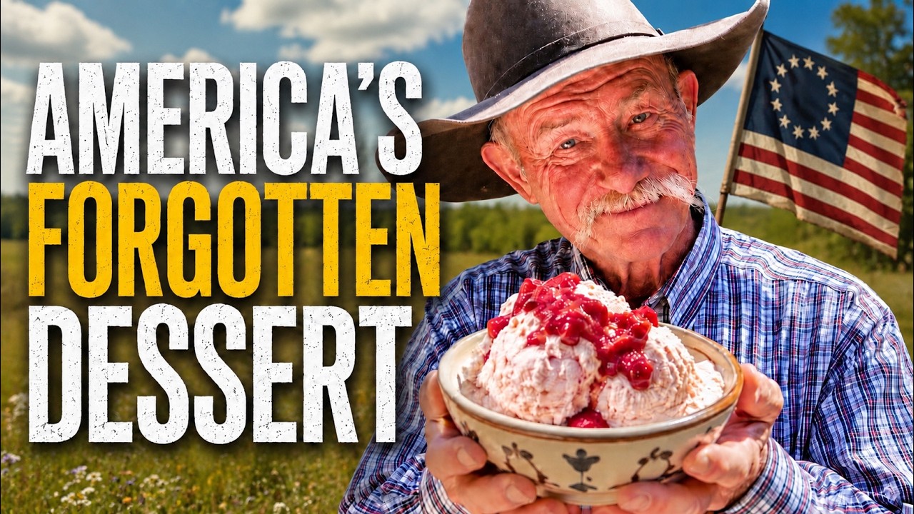 I Made Ice Cream From 1813 Without Electricity and It Is Incredible!