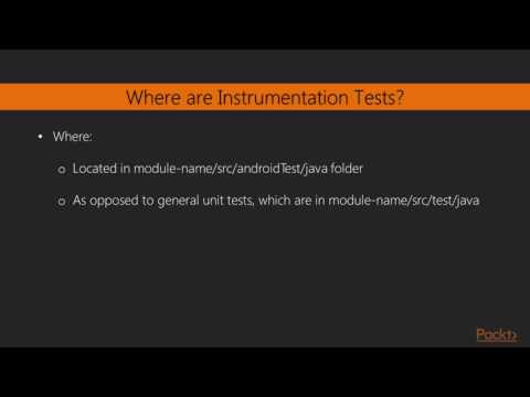 Test Driven Android Android Instrumentation Test | packtpub com