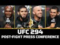 UFC 294: Makhachev vs. Volkanovski 2 Post-Fight Press Conference | MMA Fighting