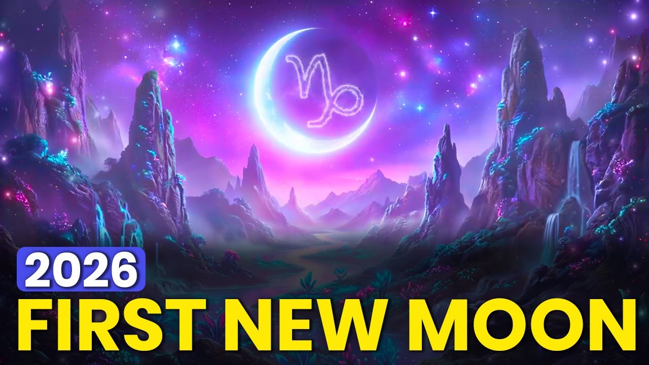 New Moon in Capricorn (First New Moon of 2026): Manifest Abundance & Wealth with the Jan New Moon