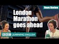 London Marathon Goes Ahead BBC News Review