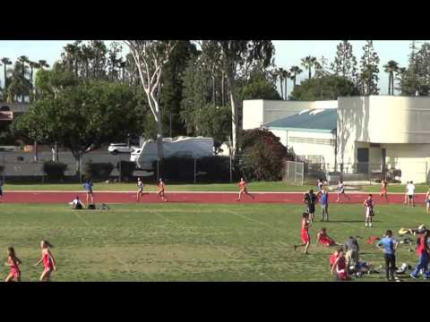 FSG & JVG  800m at Fountain Valley - 4-20-16 - Los Alamitos Girls