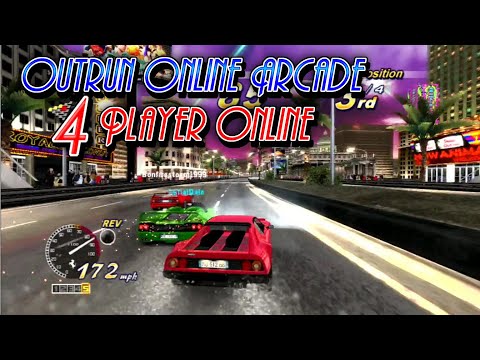 Outrun Online Arcade - 4 Player Online Route B