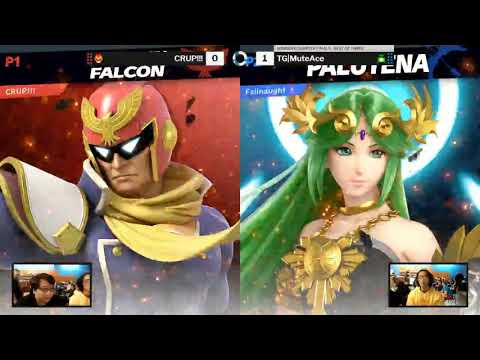 SOS 183 Winners Semi-Finals - TG|MuteAce (Palutena) vs CRUP!!! (Falcon)