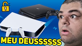BOMBA! DESBLOQUEIO do PS4 e PS5! A CENA NUNCA ESTEVE TÃO QUENTE!
