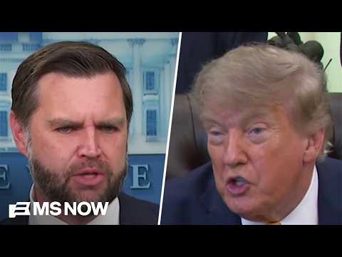 'Wouldn't call it a war!': Vance and Trump BRUSH OFF wartime concerns despite PLUNGING approvals