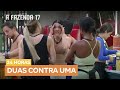Carol Rayane Saory E Walério Protagonizam Barraco A Fazenda 17