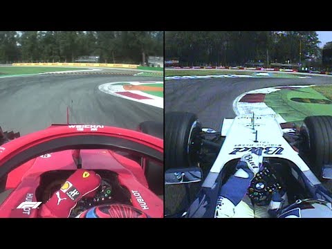 F1's Fastest Laps: Raikkonen and Montoya at Monza Compared