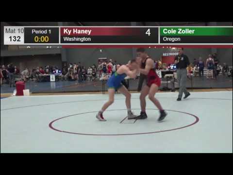 Cadet 132 Mat 10 Ky Haney Washington Cole Zoller Oregon 2116790009