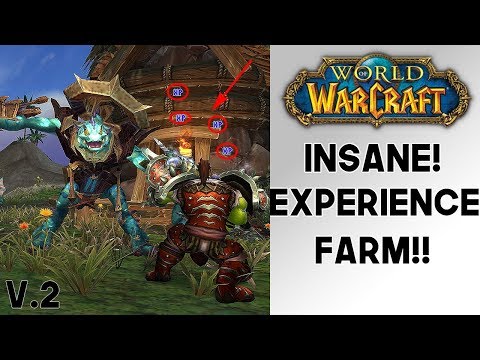 World of Warcraft INSANE Experience Farm In BFA!! Fastest Leveling In-Game?? (8.0)(8.0.1)