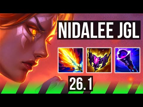 NIDALEE vs KHA'ZIX (JGL) | 49K damage | EUW Grandmaster | 26.1