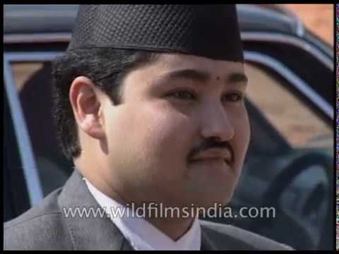 Prince Dipendra Bir Bikram Shah of Nepal visits India in 1994