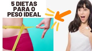 Como Emagrecer Rapido | 5 Dietas Para Emagrecer Rpido