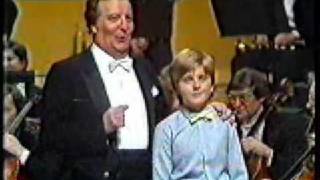 Aled Jones with Stuart Burrows