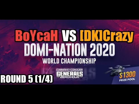 DOMI-NATION ТУРНИР - BoYcaH vs Crazy |1/4| Чемпионат мира на 1300$