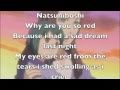 Naruto - Natsuhiboshi - English lyrics and song 