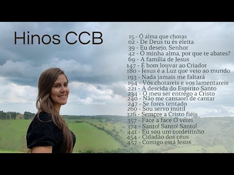 1 hora de HINOS CCB no PIANO | na comunhão - para relaxar