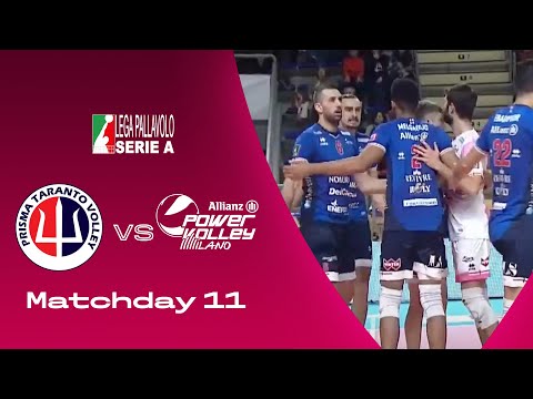 Taranto vs Milano | Highlights | SuperLega | Matchday 11