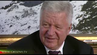 Рамзан Кадыров встретился с Председателем Федерации независимых профсоюзов России 