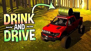 DRIVING DRUNK! 300L of BEER - Need for Spirit: Drink and Drive Simulator Gameplay