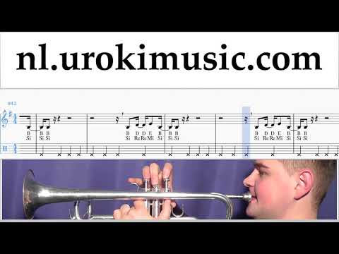 Trompetles Childish Gambino - Feels Like Summer Muzieknoten Cursus um-i374