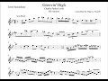 Groovin' high   Charlie Parker's solo Tenor sax version