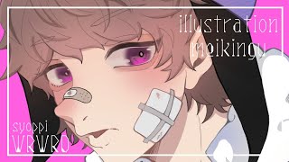 【wrwrd】イラストメイキング【shp】