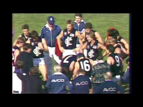 Quarter Time Break 1985 Elimination Final - Rare Behind the Scenes