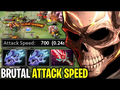 BRUTAL ATTACK SPEED CLINKZ +700 MAX ATTACK SPEED 2x MOONSHARD | DOTA 2