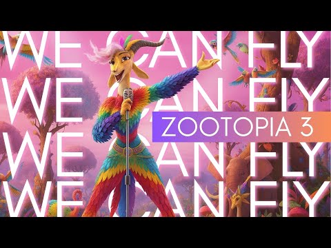 We Can Fly - Gazelle sings for Zootopia 3 [unOFFICIAL Fanmade Song]
