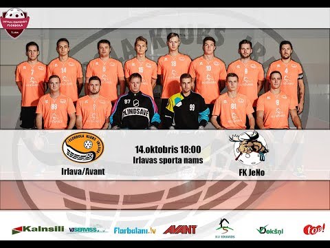 Highlights: Irlava/Avant - FK JeNo (florbols, 1.līga)